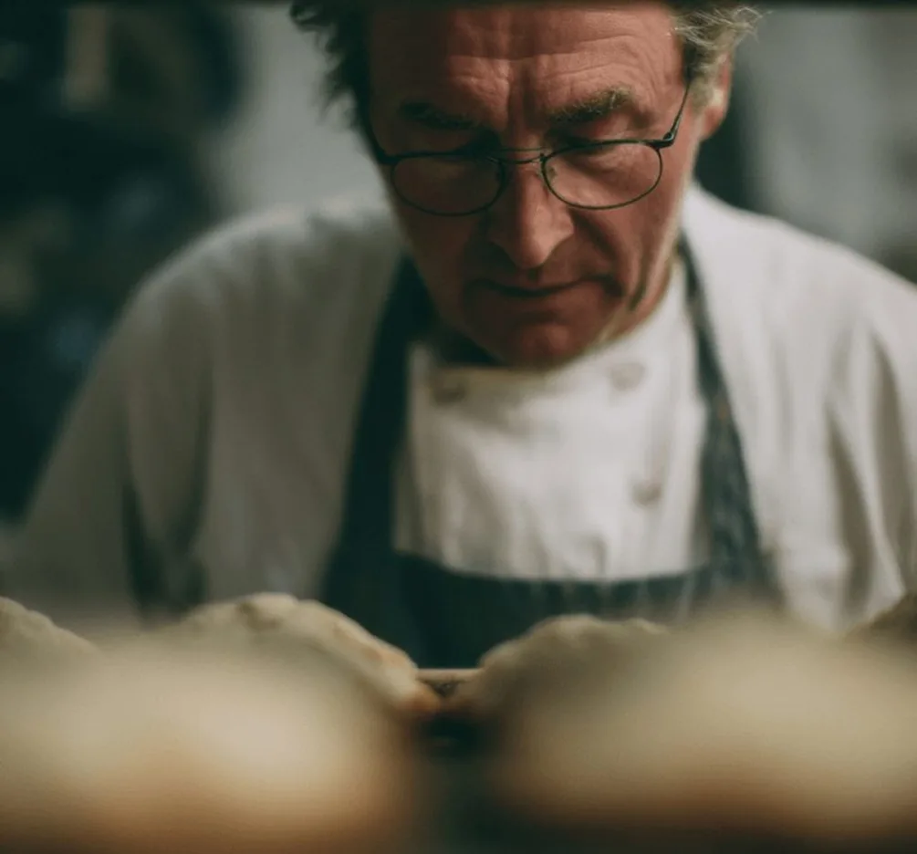 Le chef de Maison Odalie en cuisine