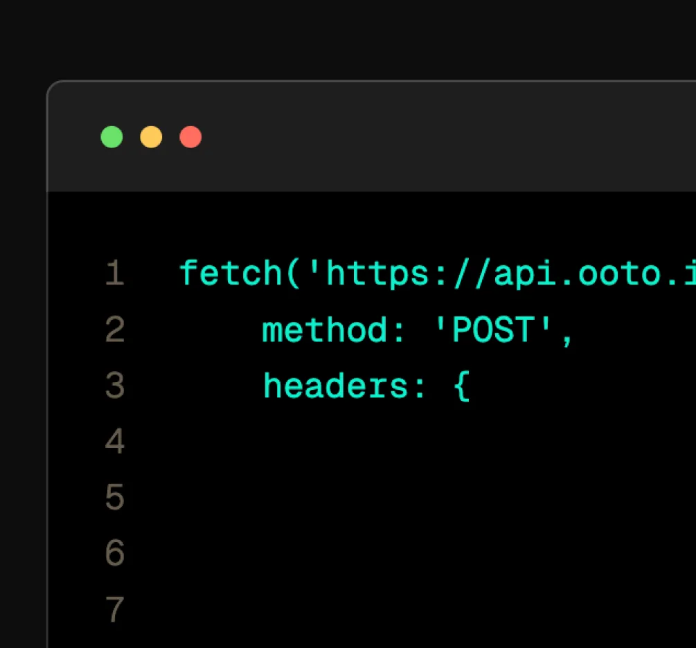 Illustration d’un appel d’API dans un éditeur de code